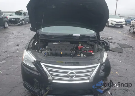 2015 Nissan Sentra S из США, поврежденный, VIN 3N1AB7AP9FY279338